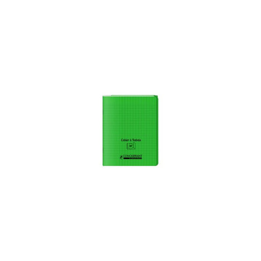 CONQUERANT CLASSIQUE Cahier à rabat 170 x 220 mm, vert