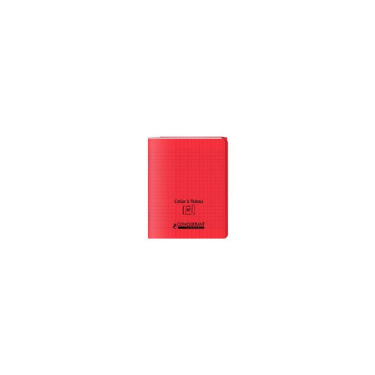 CONQUERANT CLASSIQUE Cahier à rabat 240 x 320 mm, rouge