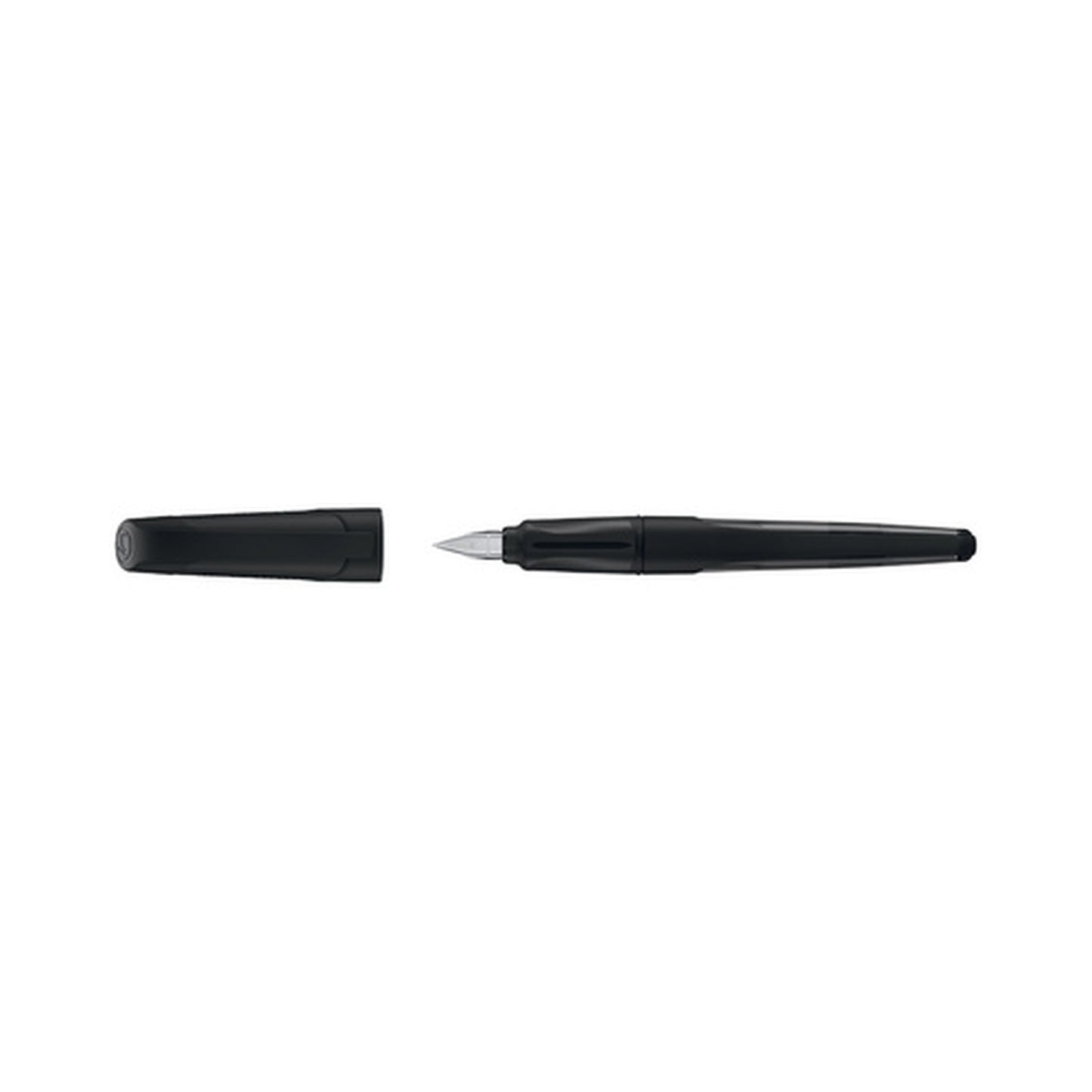 STABILO Stylo plume EASYbuddy A, droitiers, noir/citron vert