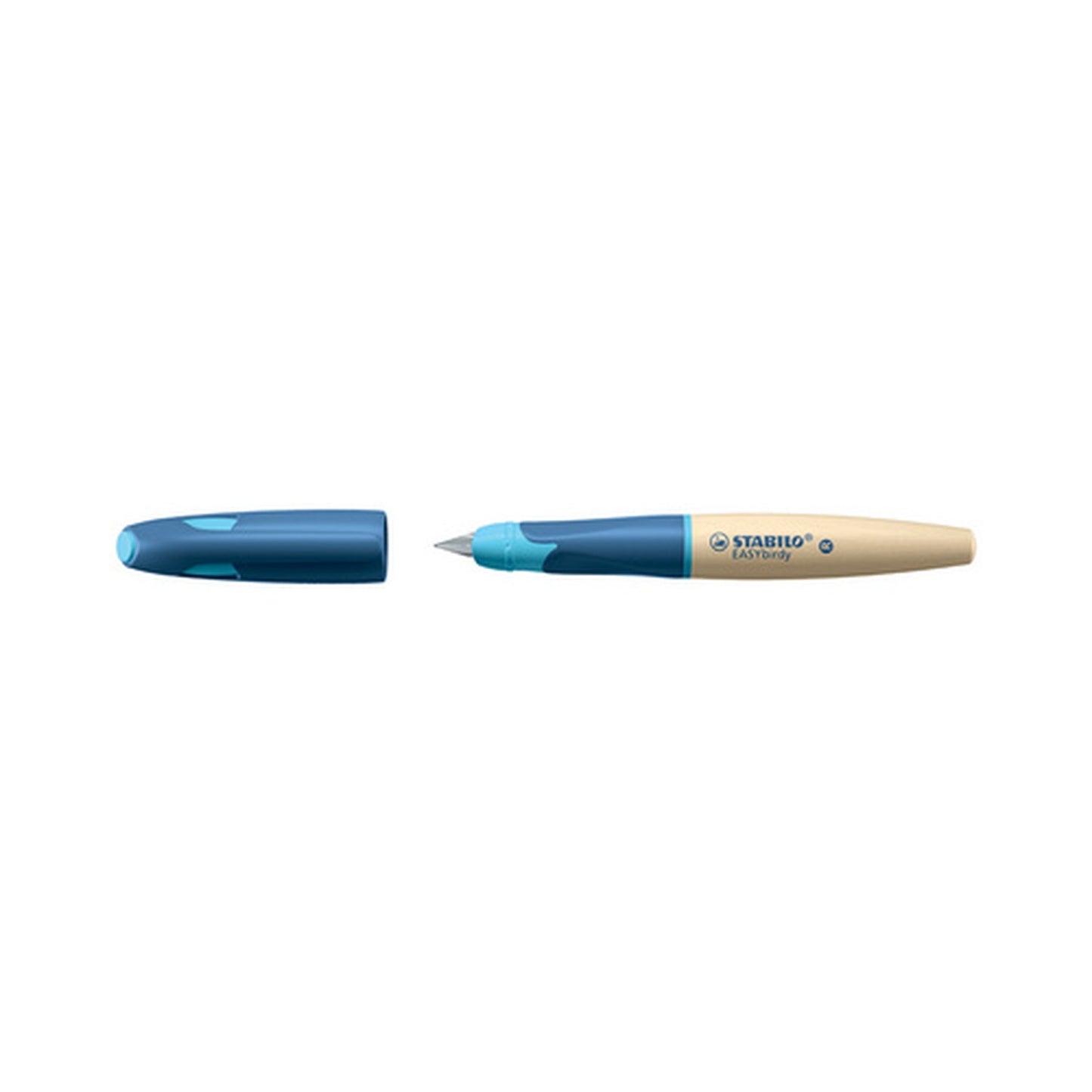 STABILO Stylo plume EASYbirdy Timber R, droitier, bleu
