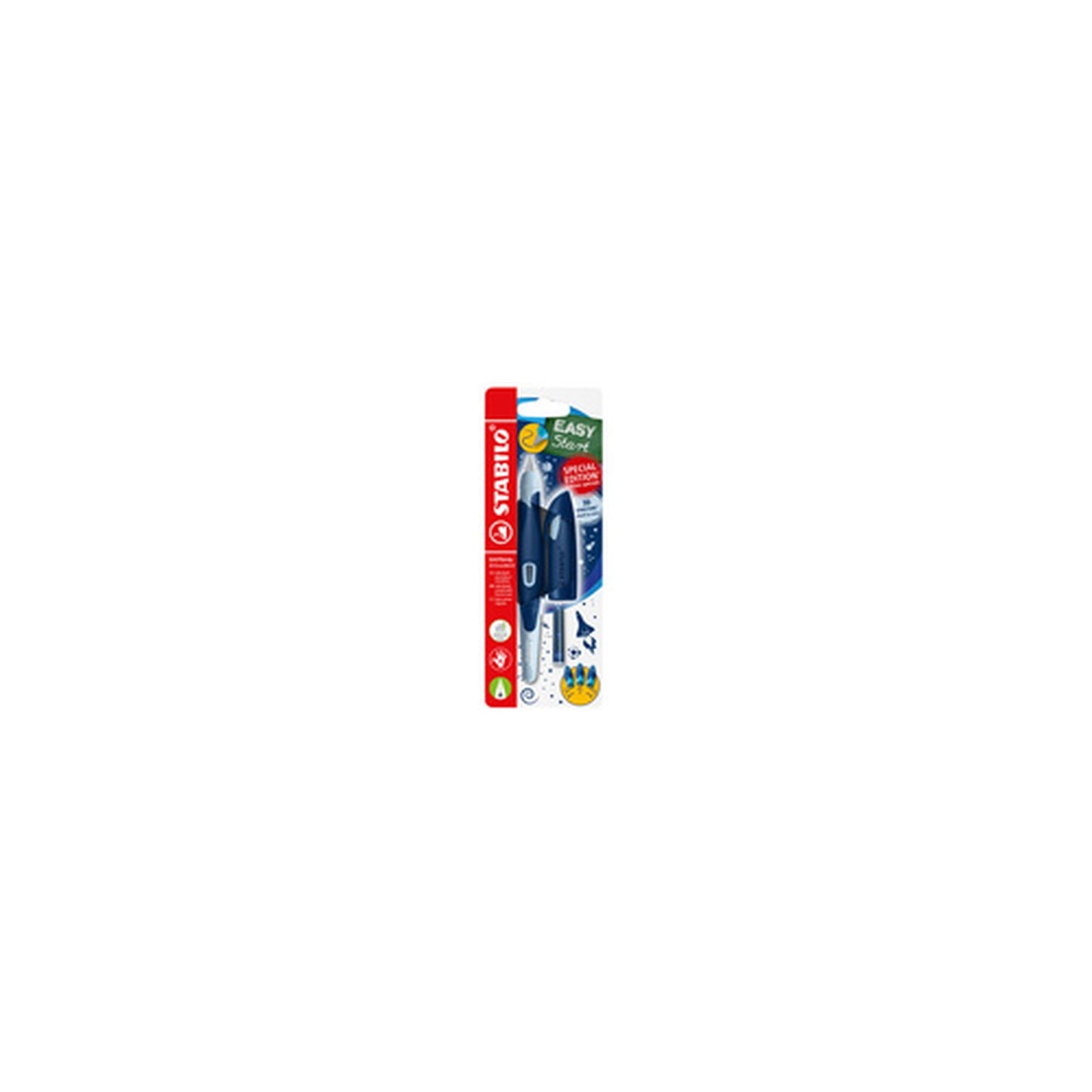 STABILO Stylo plume EASYbirdy 3D DreamWorld R, bleu, A