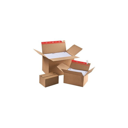 ColomPac Carton fond automatique, fermeture autocollante, A3 x10