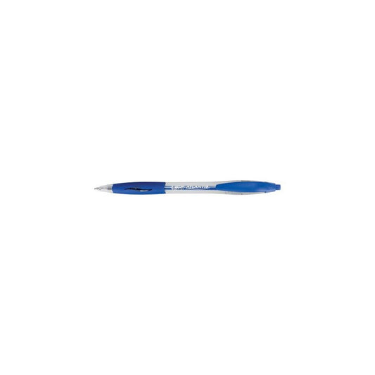 BIC Stylo à bille rétractable Atlantis Classic, bleu