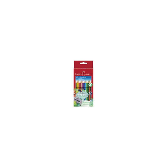 FABER-CASTELL Crayons de couleur Colour GRIP, étui de 12