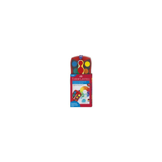 FABER-CASTELL Palette de peinture CONNECTOR, 12 couleurs