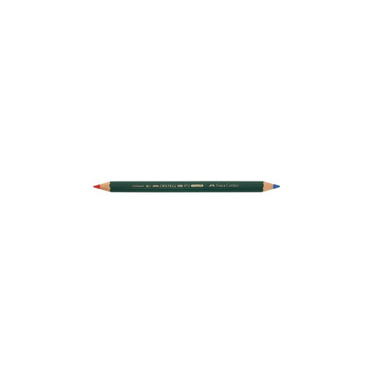 FABER-CASTELL Crayon couleur CASTELL COLOR 873, rouge - bleu