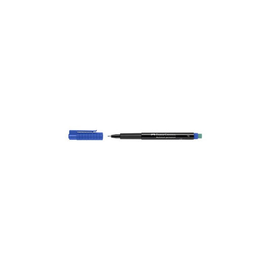 FABER-CASTELL Marqueur permanent MULTIMARK M, bleu