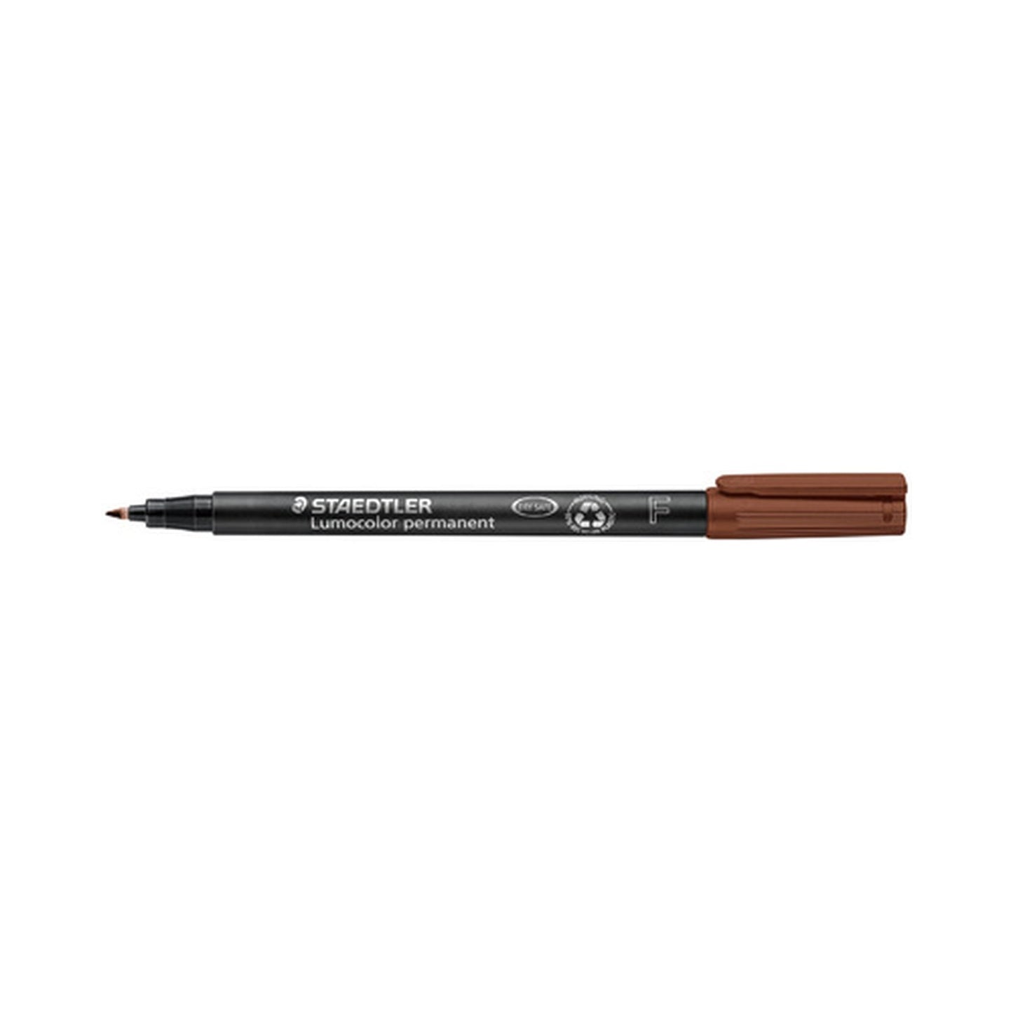 STAEDTLER Marqueur permanent 318F Lumocolor, marron
