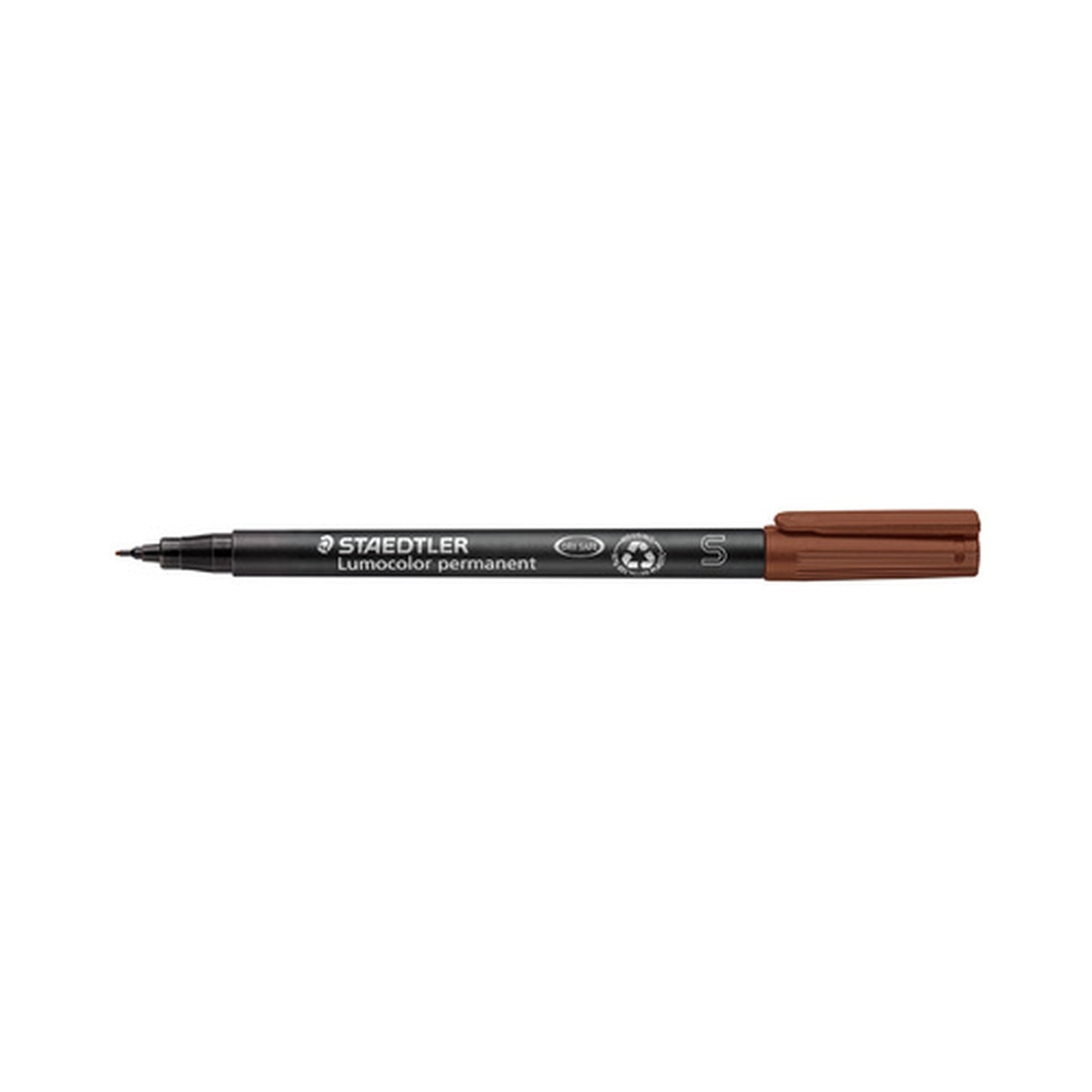 STAEDTLER Marqueur permanent 313S Lumocolor, marron