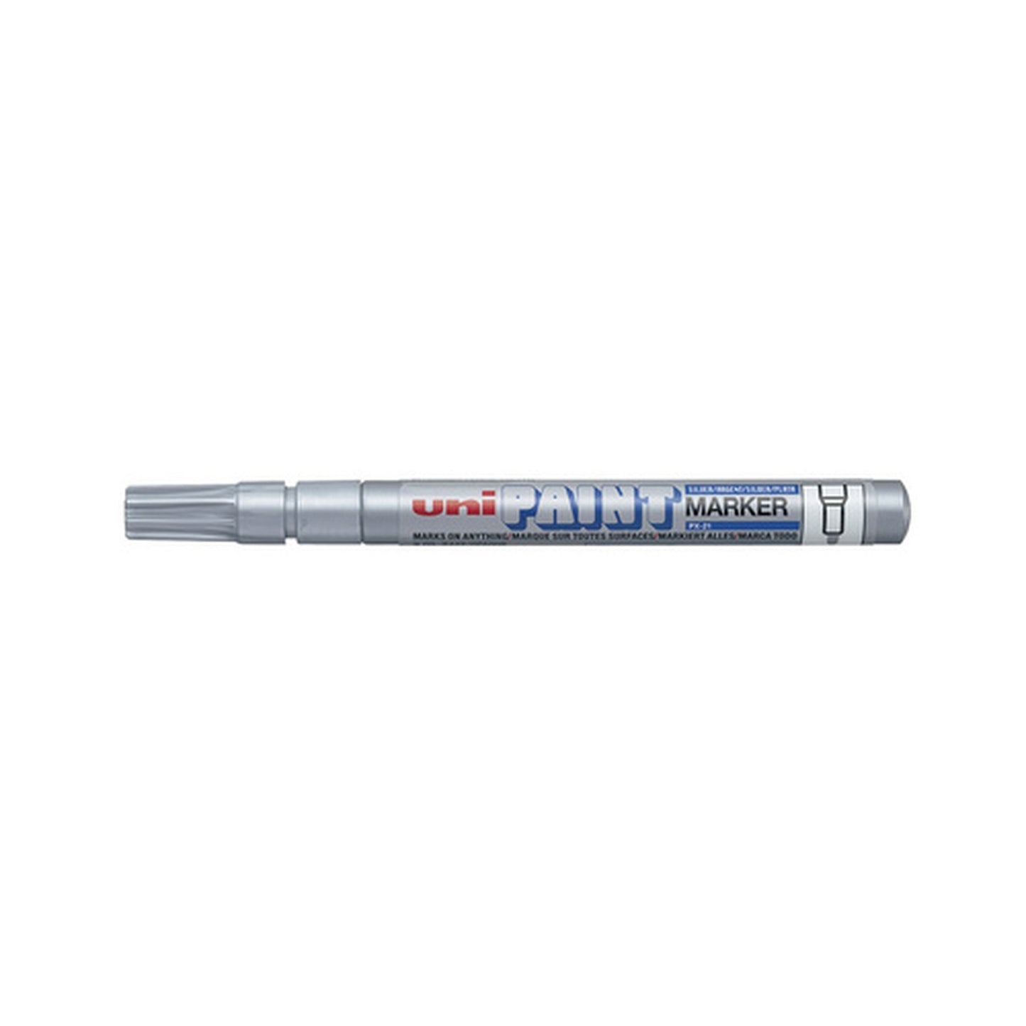 uni-ball Marqueur permanent PAINT PX21, argent