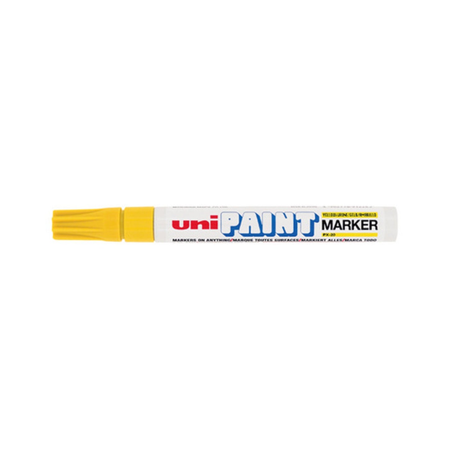 uni-ball Marqueur permanent PAINT PX20, jaune