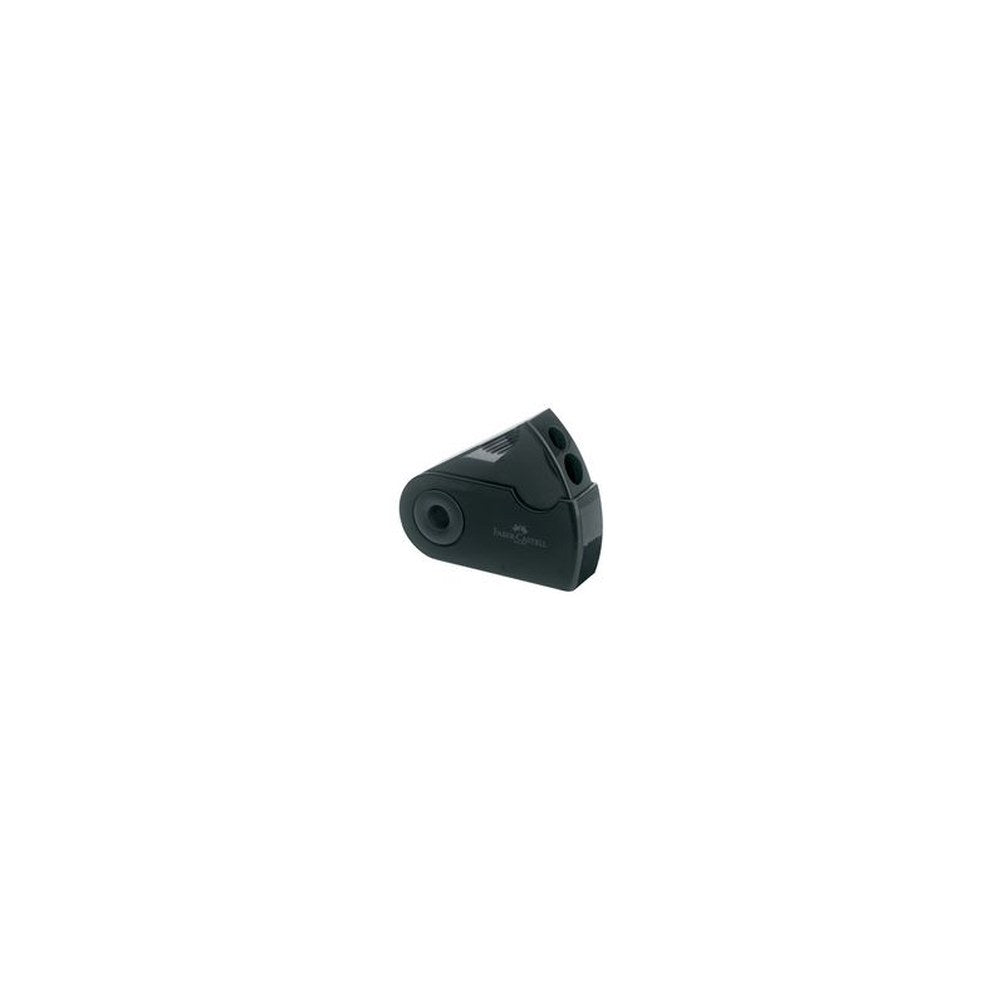 FABER-CASTELL Taille-crayon double SLEEVE, noir