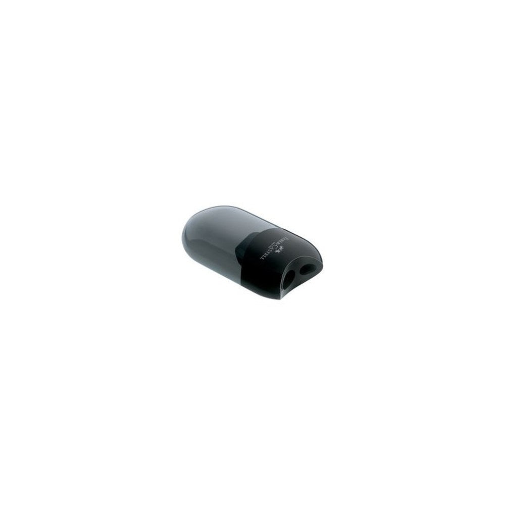 FABER-CASTELL Taille-crayon double, noir