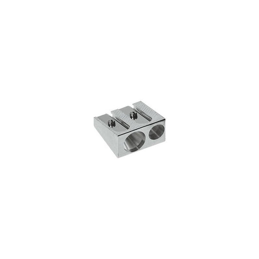FABER-CASTELL Double taille crayon en Metall, argent