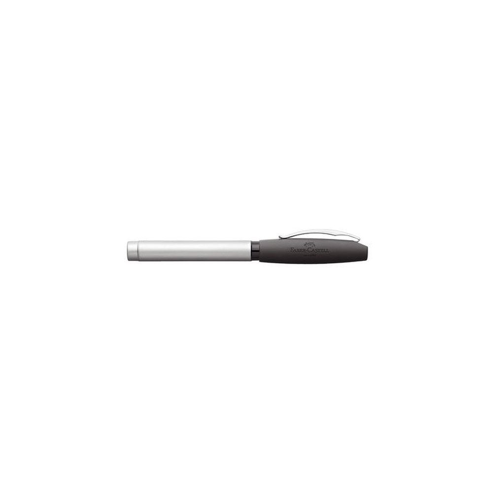 FABER-CASTELL Stylo plume BASIC METALL, mat, plume: M