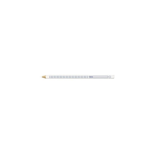 FABER-CASTELL Crayon pour cahier et tableau GRIP blanc