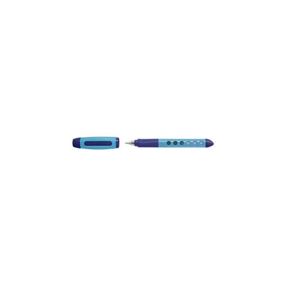 FABER-CASTELL Stylo plume éducatif Scribolino, bleu