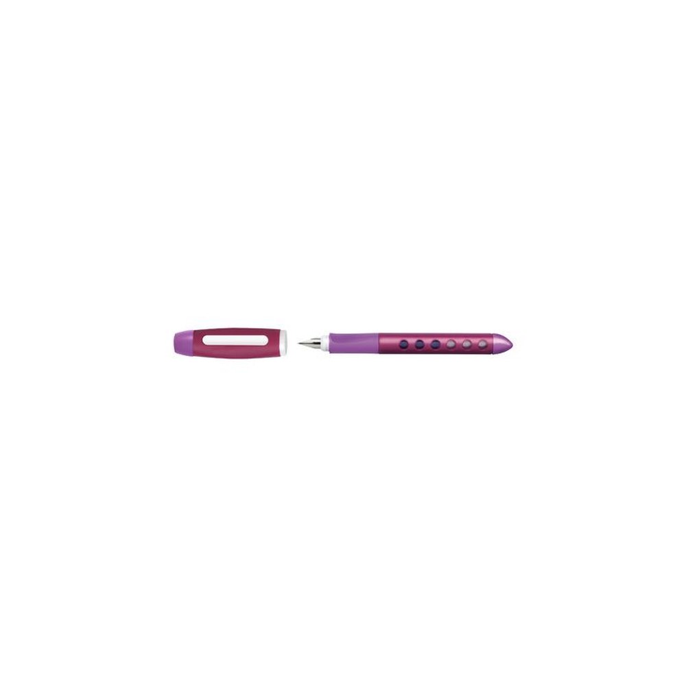 FABER-CASTELL Stylo plume éducatif Scribolino, mûre