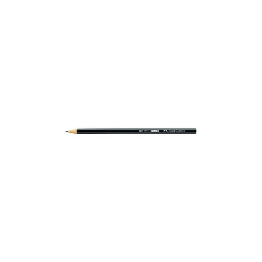 FABER-CASTELL Crayon 1111, hexagonal, degré de dureté: HB