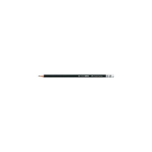FABER-CASTELL Crayon 1111, hexagonal, degré de dureté: HB