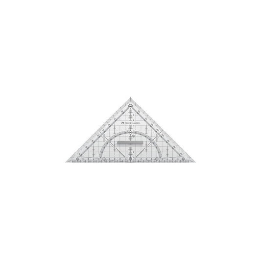 FABER-CASTELL Equerre géométrique GRIP grand, avec poignée