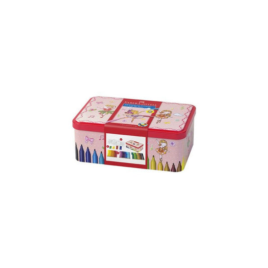 FABER-CASTELL Feutres CONNECTOR PEN, boîte ballerine de 33