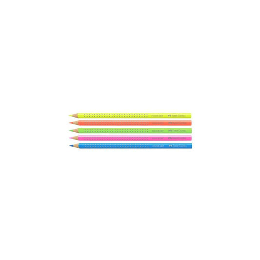 FABER-CASTELL Crayon couleur triangulaire Color GRIP, bleu