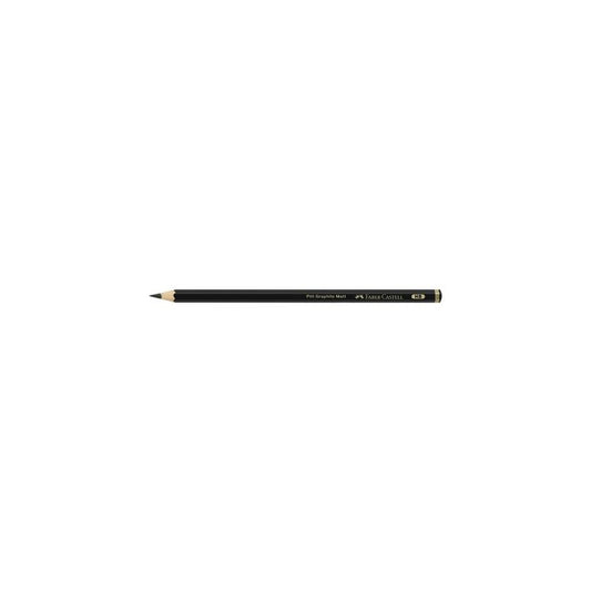 FABER-CASTELL Crayon graphite PITT GRAPHITE Matt, dureté 6B