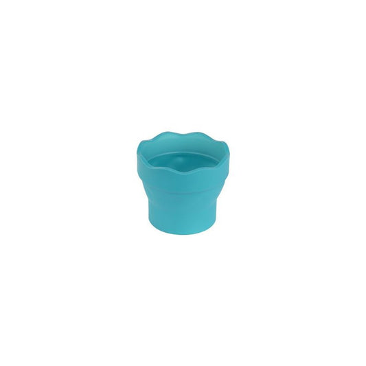 FABER-CASTELL Gobelet CLIC & GO, turquoise