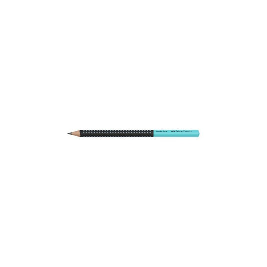 FABER-CASTELL Crayon graphite Jumbo GRIP TWO TONE,turquoisee