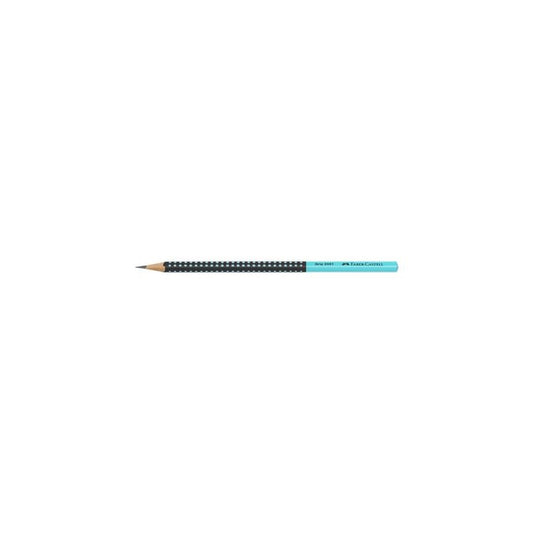 FABER-CASTELL Crayon graphite GRIP 2001 TWO TONE, turquoise