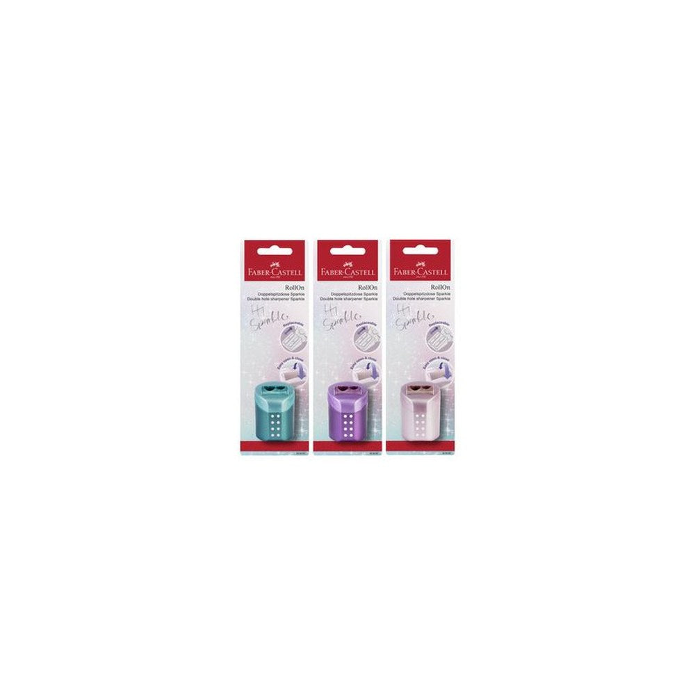 FABER-CASTELL Taille-crayon double RollOn SPARKLE