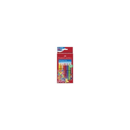 FABER-CASTELL Crayon de couleur Jumbo GRIP, étui promo