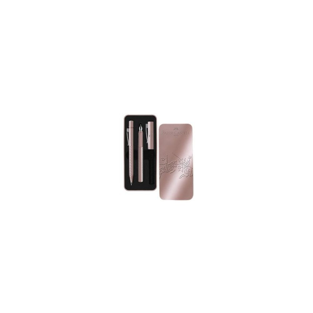 FABER-CASTELL Set d'écriture GRIP 2011, rose