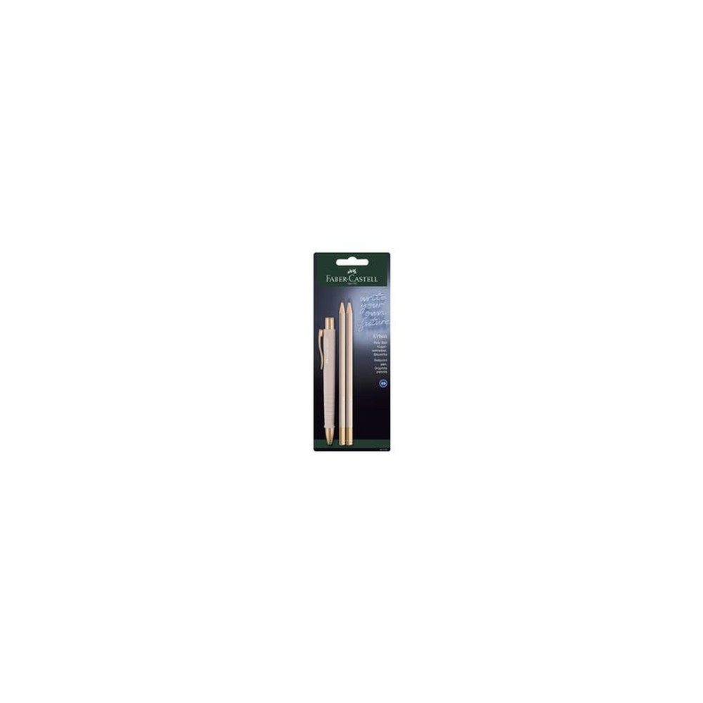 FABER-CASTELL Set d'écriture POLY BALL URBAN, rose