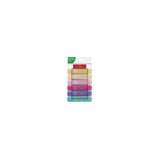 FABER-CASTELL Surligneur TEXTLINER 46 PASTEL, étui de 6