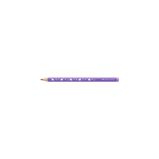 FABER-CASTELL Crayon de papier Licorne Jumbo, HB, violet