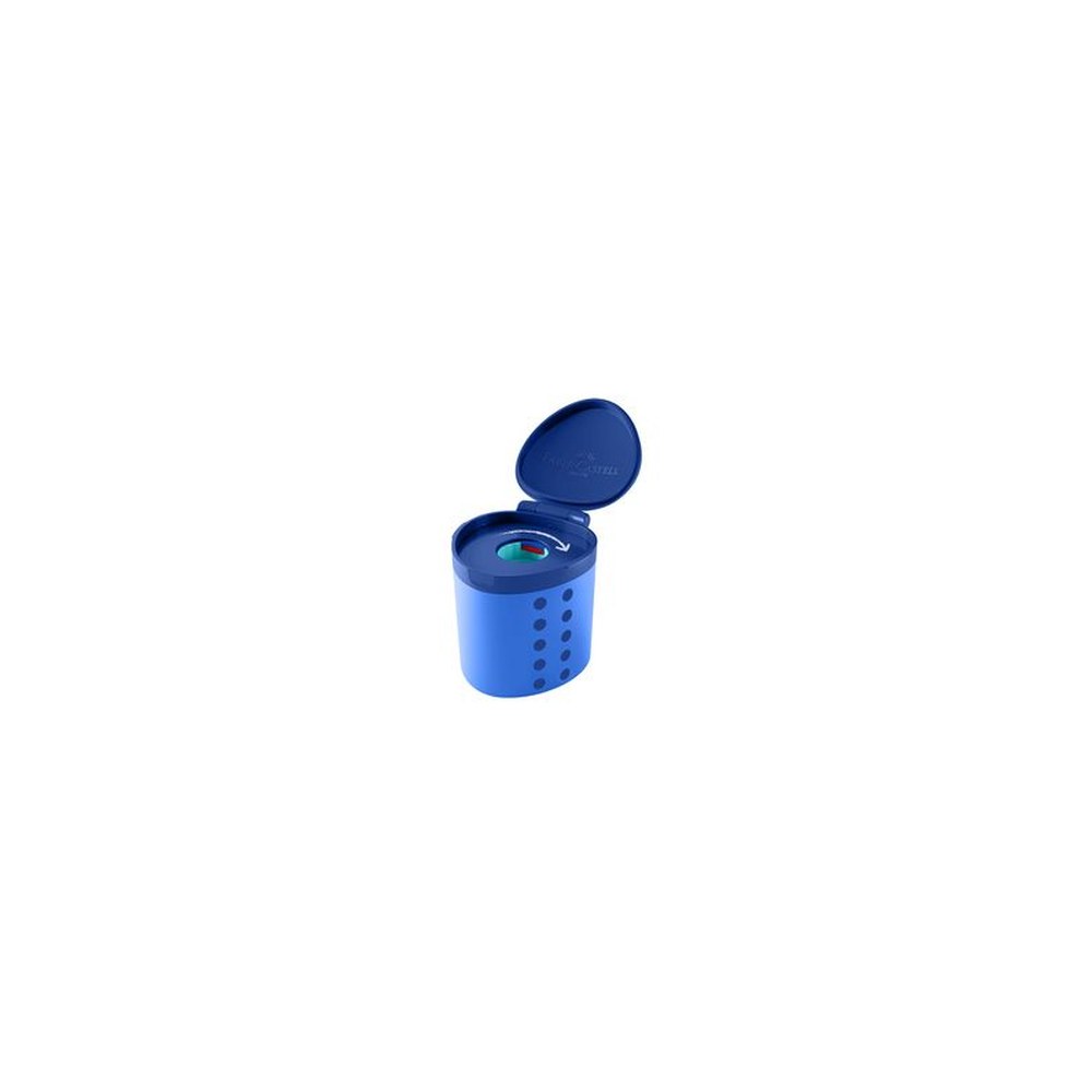 FABER-CASTELL Taille-crayon Grippy, bleu