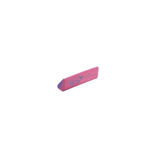 FABER-CASTELL Gomme en plastique "Licorne", rose/violet