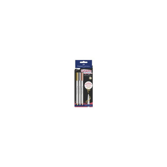 FABER-CASTELL Creative Marker GOLDFABER, blister de 3