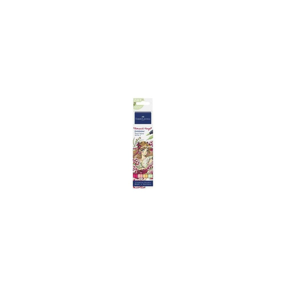 FABER-CASTELL Sketch Marker GOLDFABER, kit Romantic Manga 2
