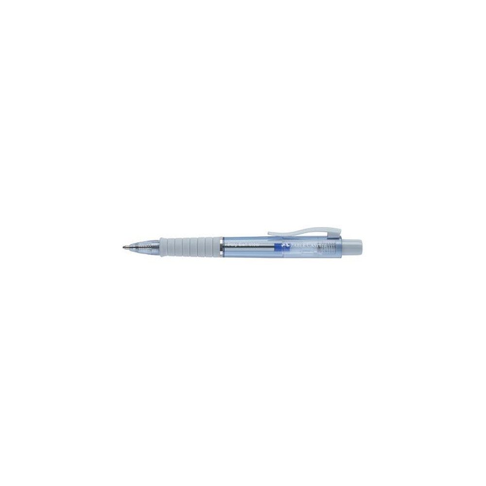 FABER-CASTELL Stylo à bille POLY BALL VIEW, bleu clair