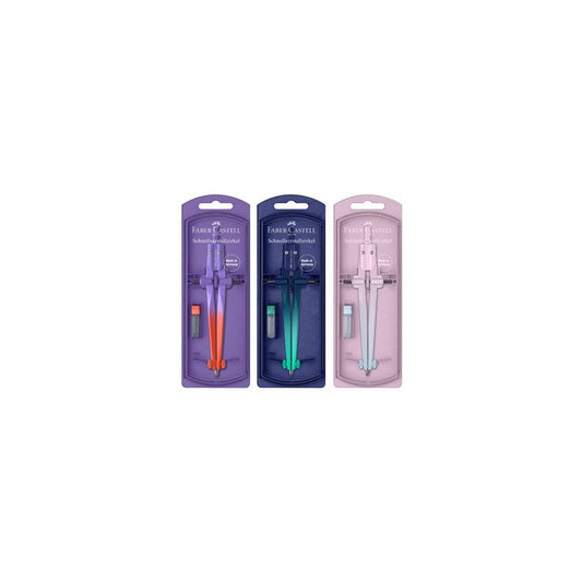 FABER-CASTELL Compas à réglage rapide STREAM Flow Edition x5