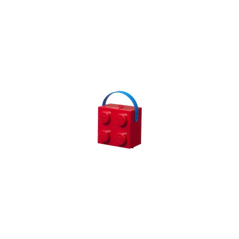 LEGO Boîte à goûter avec poignée, rouge