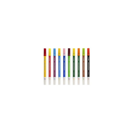 EBERHARD FABER Feutre magique double COLORI, étui de 10