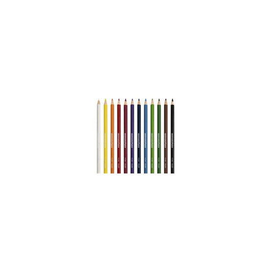 EBERHARD FABER Crayon de couleur COLORI, étui carton de 12