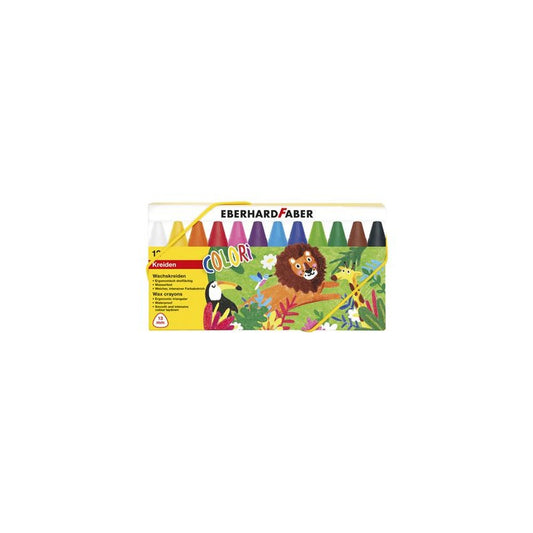 EBERHARD FABER Craie de cire COLORI, boîte en carton de 12