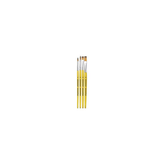 EBERHARD FABER Set de pinceaux synthétiques WINNER, 4 pièces