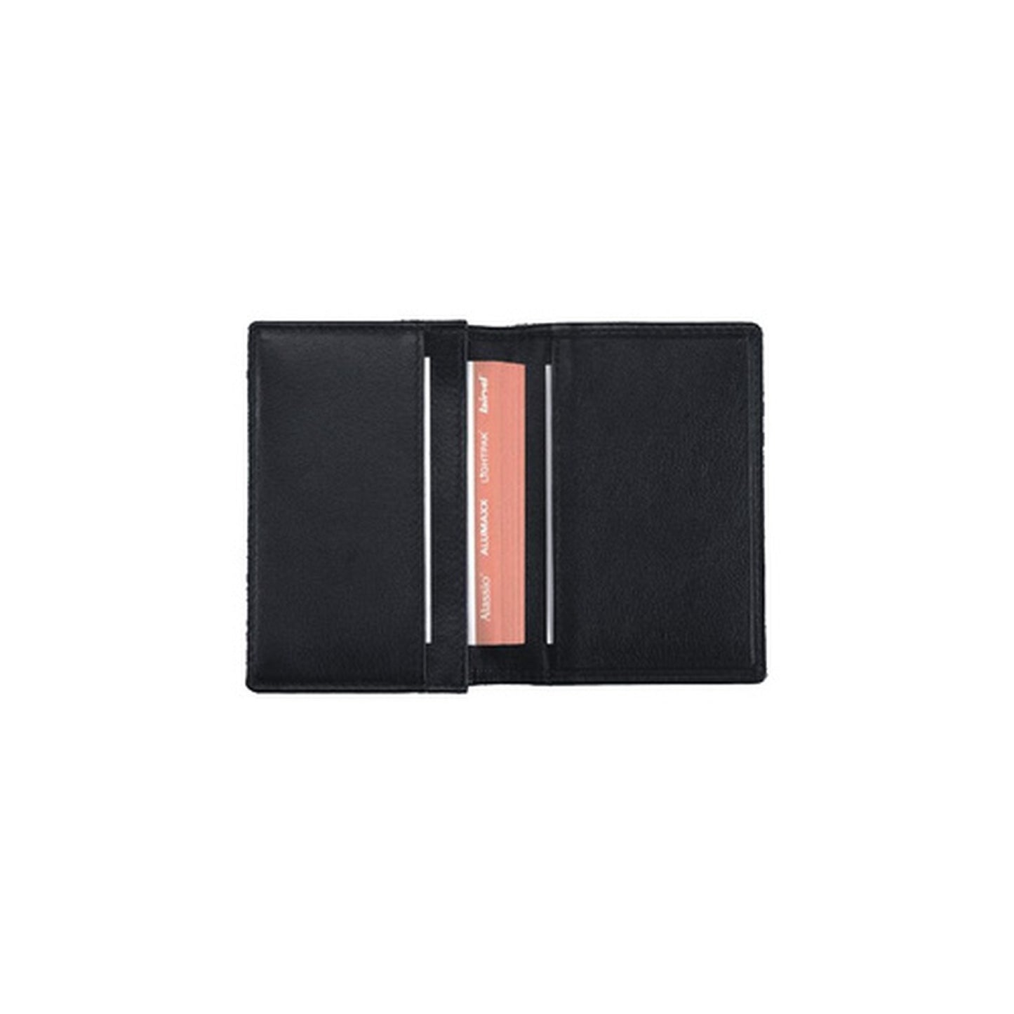 Alassio Etui pour cartes de visite, cuir, noir