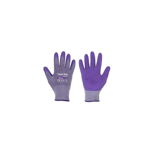 Bradas Gants de jardinage femme Flash Grip Lavender, S